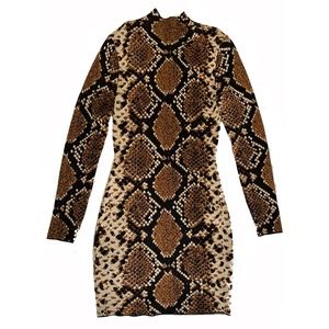 Python Bodycon Dress